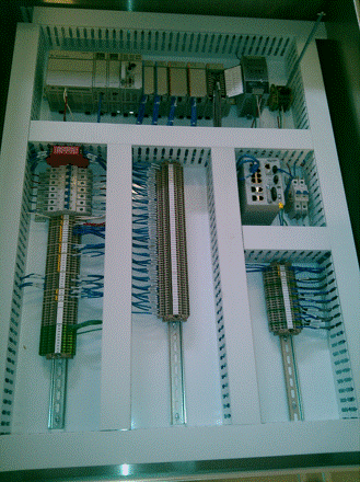 Panel de Control CompactLogix, Panel View, Stratix con red Ethernet